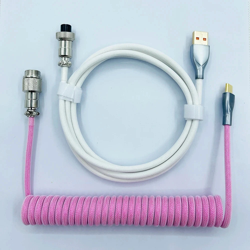 KT Coiled Keyboard Cable